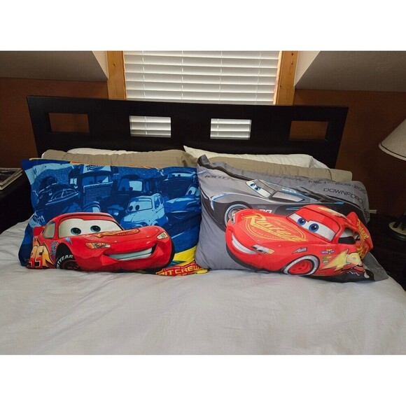 DISNEY PIXAR CARS CARS 3 SET OF 2 PILLOWCASES BEDDING LINENS CHILDREN YOUTH - Picture 4 of 12